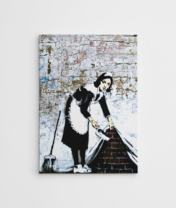 Wallity Lienzo Decorativo Banksy WY35 70 x 100 cm Wallity Lienzo Decorativo Banksy WY35 70 x 100 cm